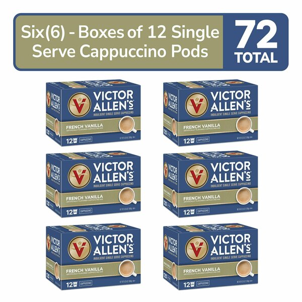 Victor Allen French Vanilla Capp Single Serve, PK72 FG016399